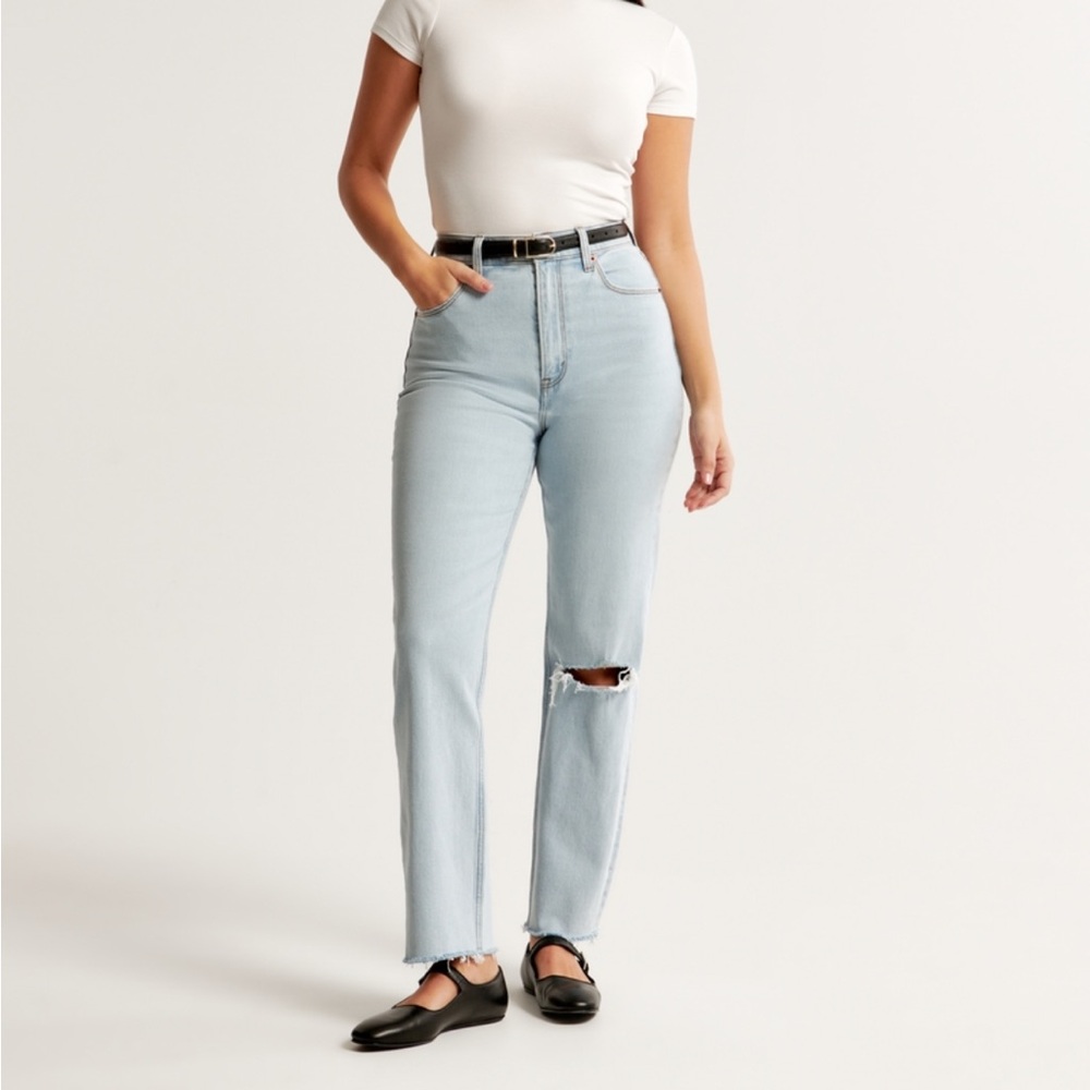 Abercrombie & Fitch The 90’s Straight Jeans